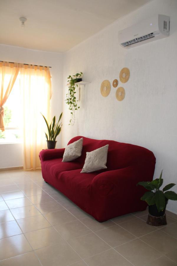 Relajante Y Acogedor Apartamento Con Alberca En Cancún Kültér fotó